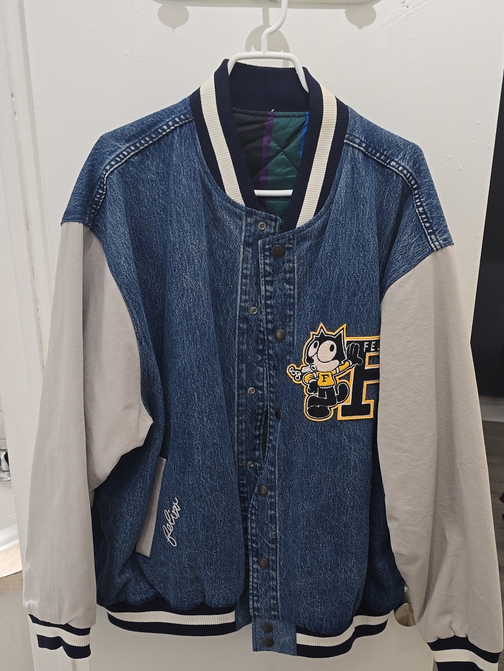 Levis X Felix The Cat Limited Edition Reversible Jacket